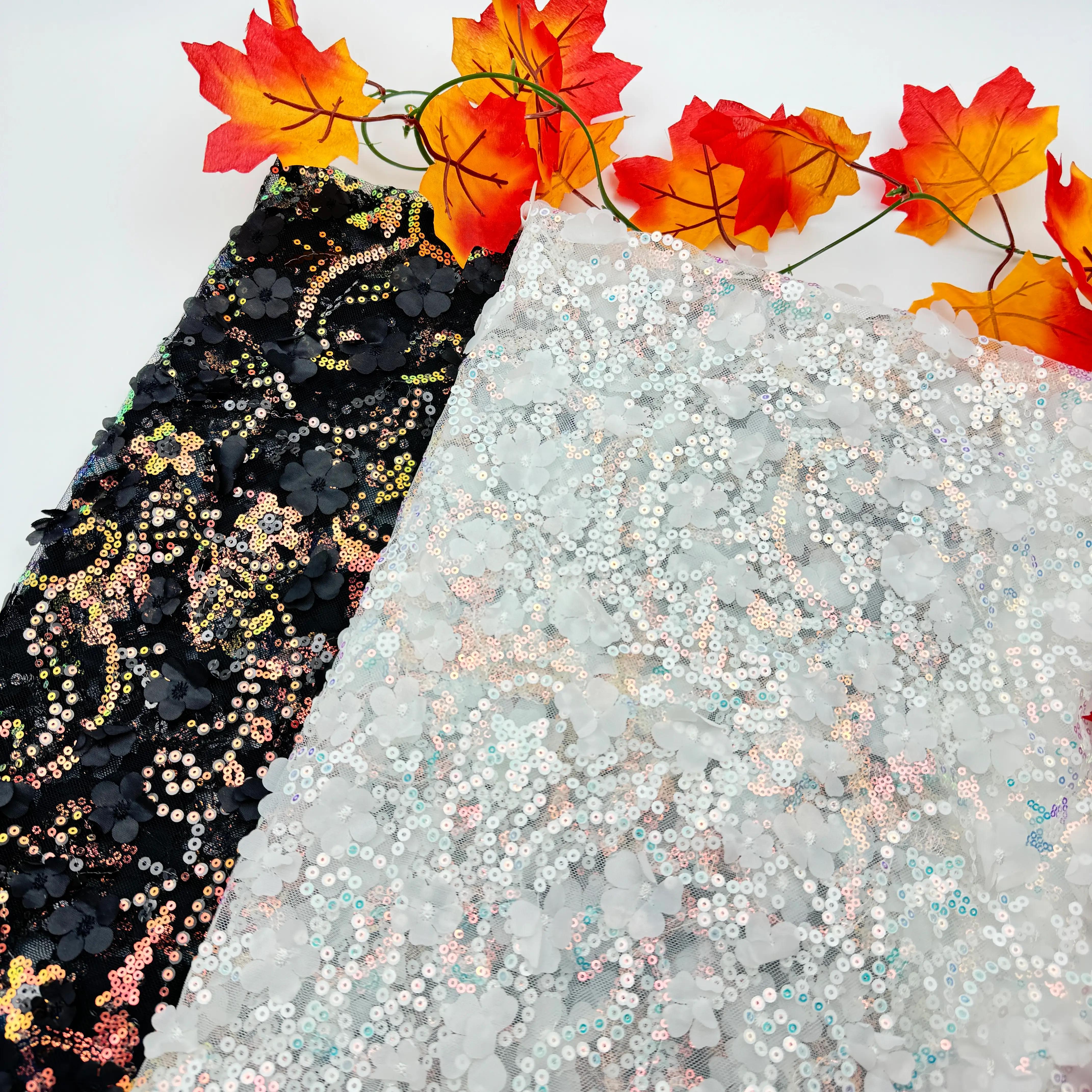 3-5mm Sequin Five-Leaf Clover