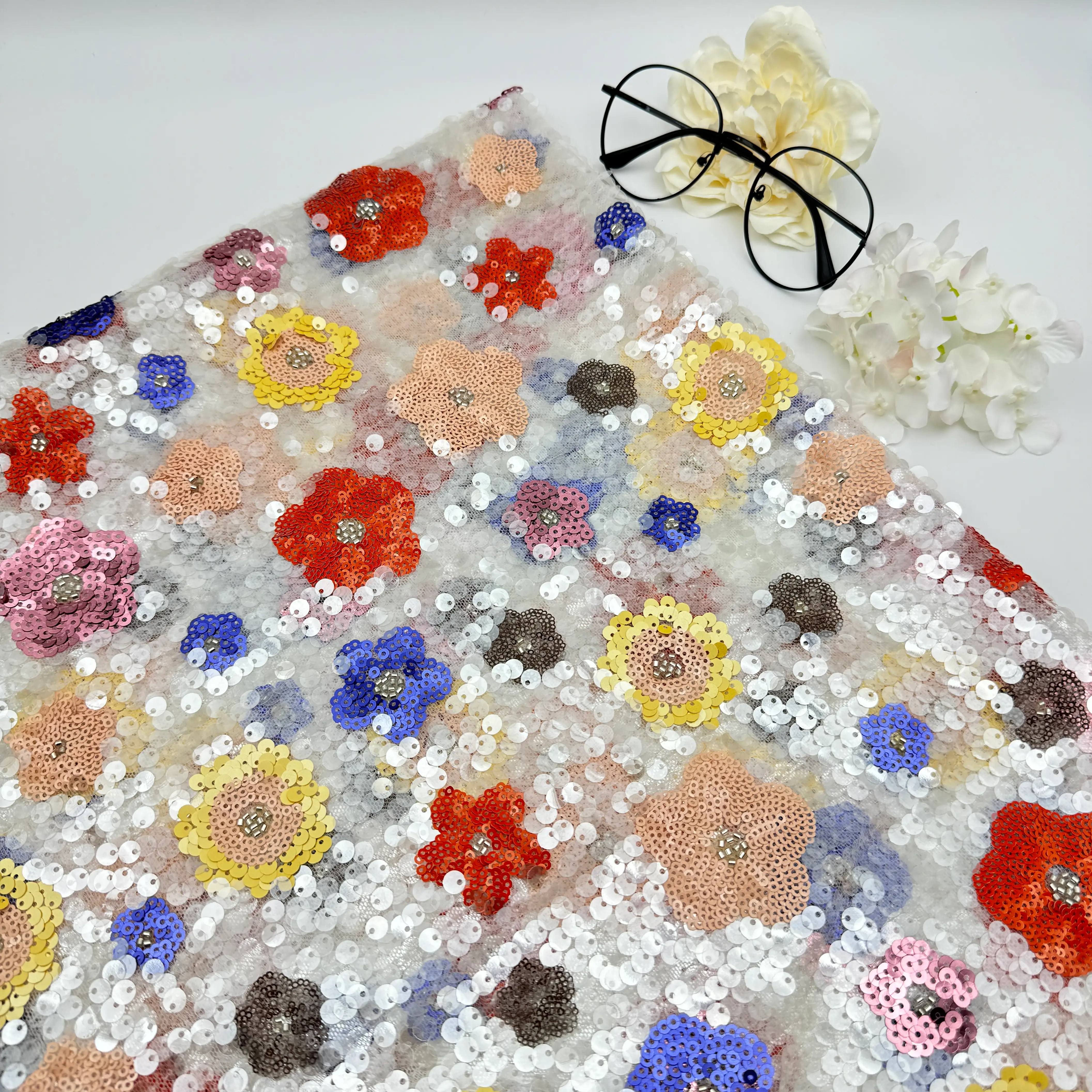 Sequin Bead Embroidery A22