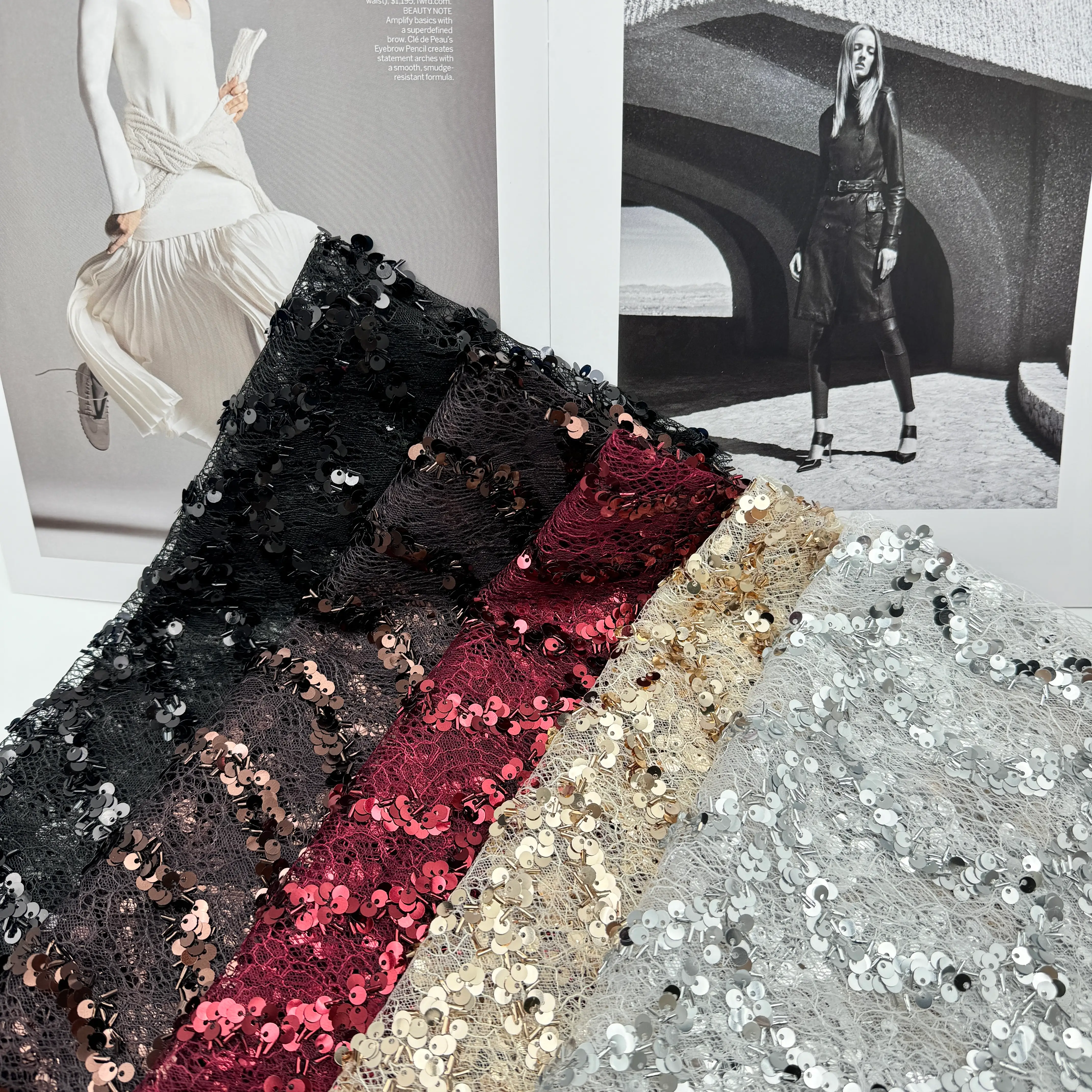 Sequin Tube Embroidery A25