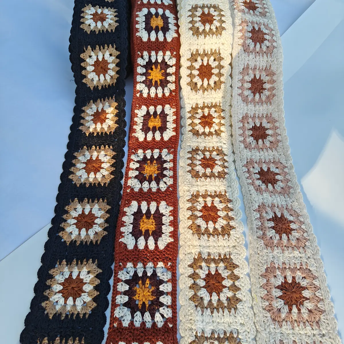 80mm Earth Tone Wide Lace