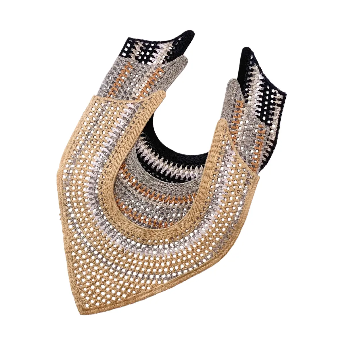 PP Thread Pointed Openwork Shoe Upper