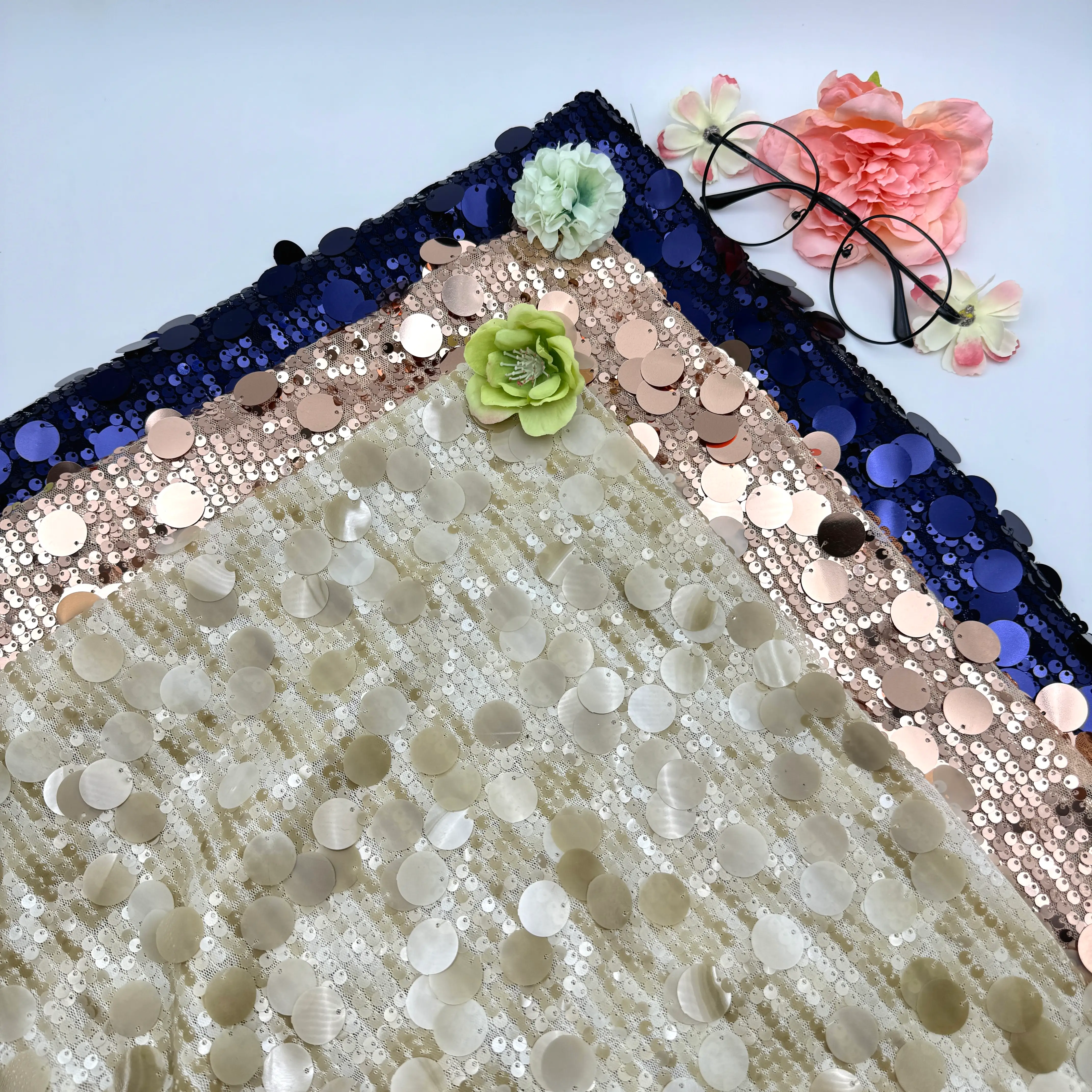 18+5mm Sequin Embroidery