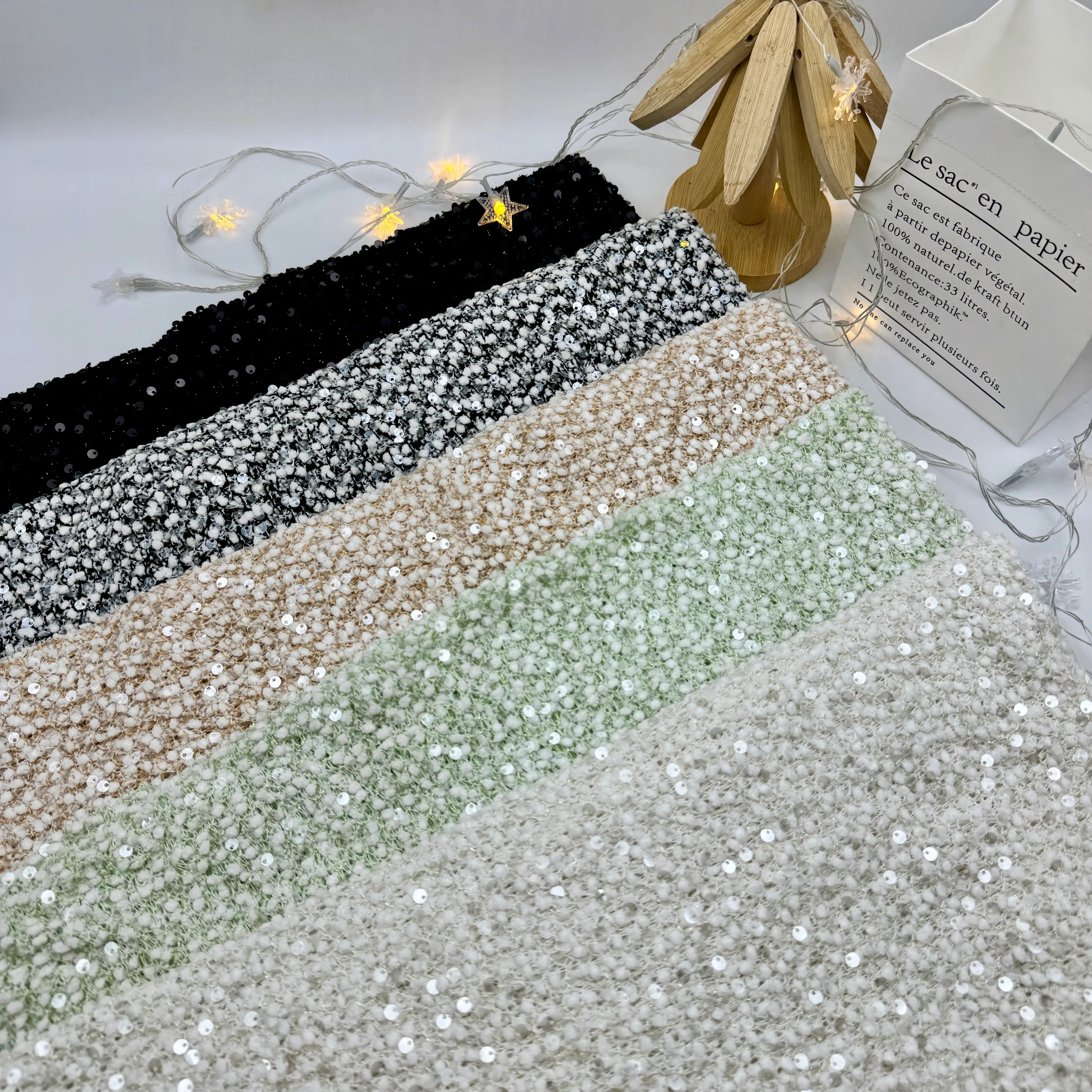 5mm Snowflake Base Sequin Embroidery