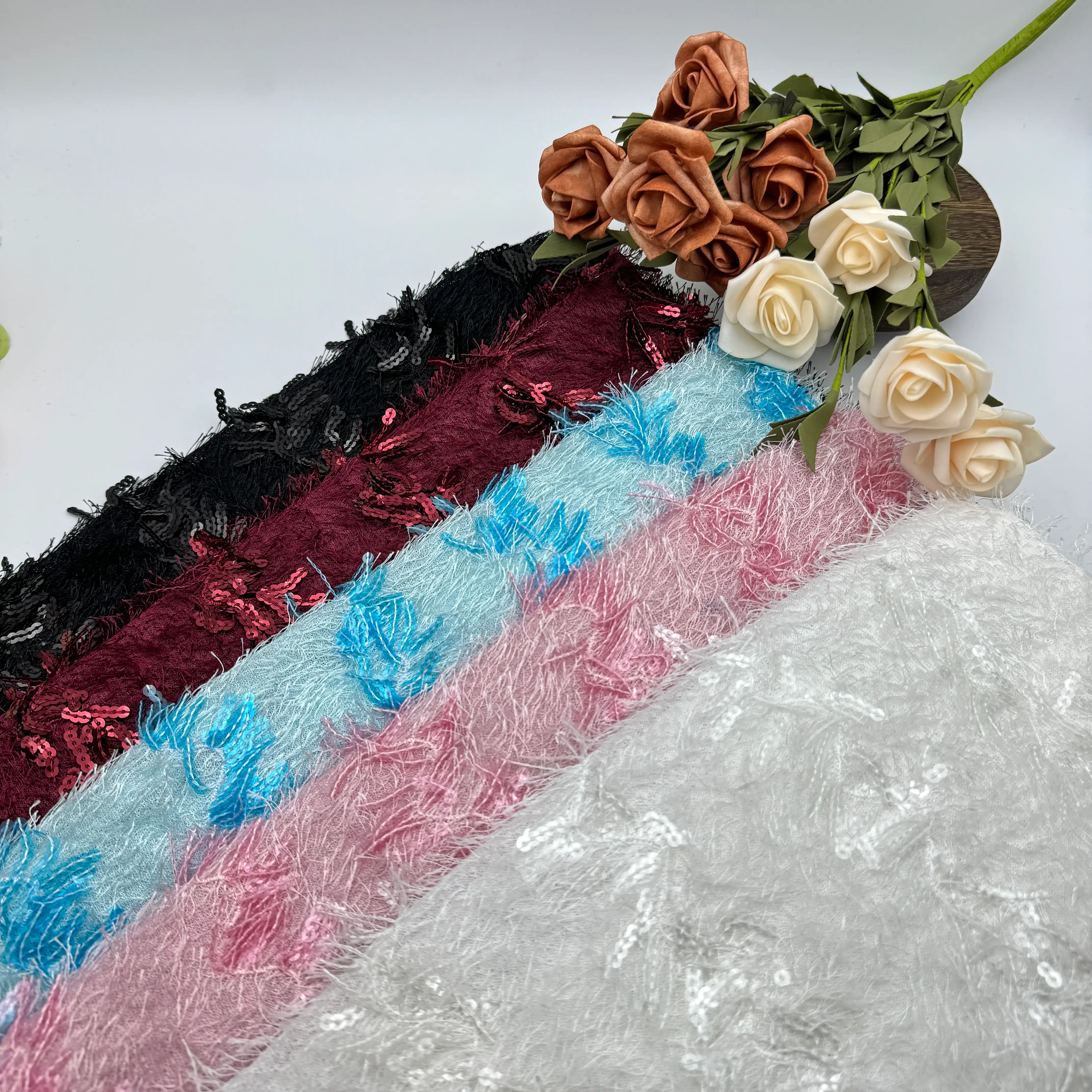 Tassel Lash Sequin Embroidery A2