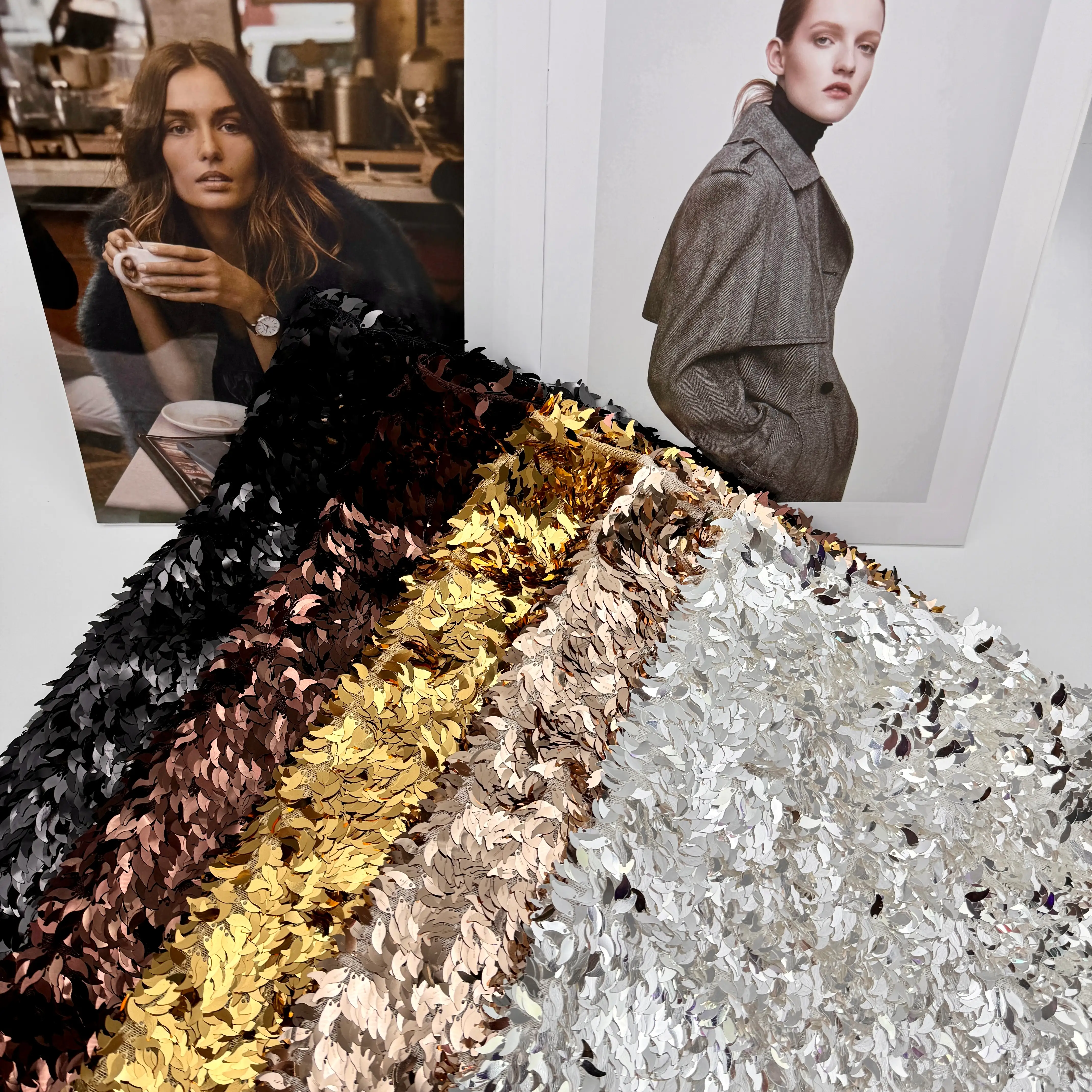 Mango Sequin Embroidery