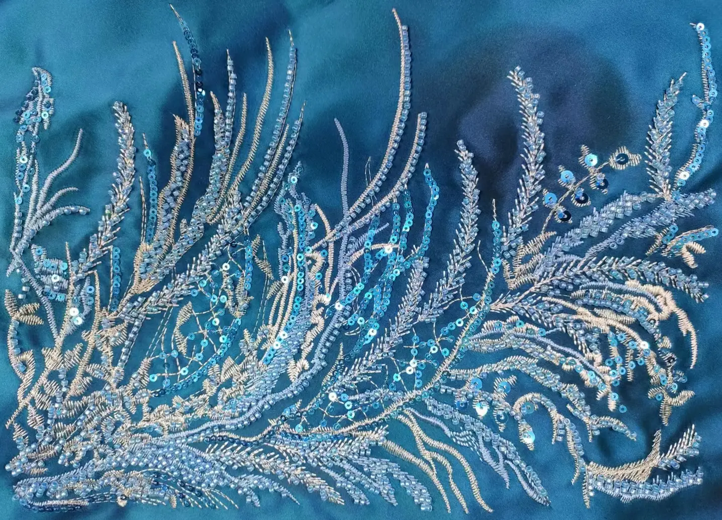 Bead & Sequin Gold Vintage