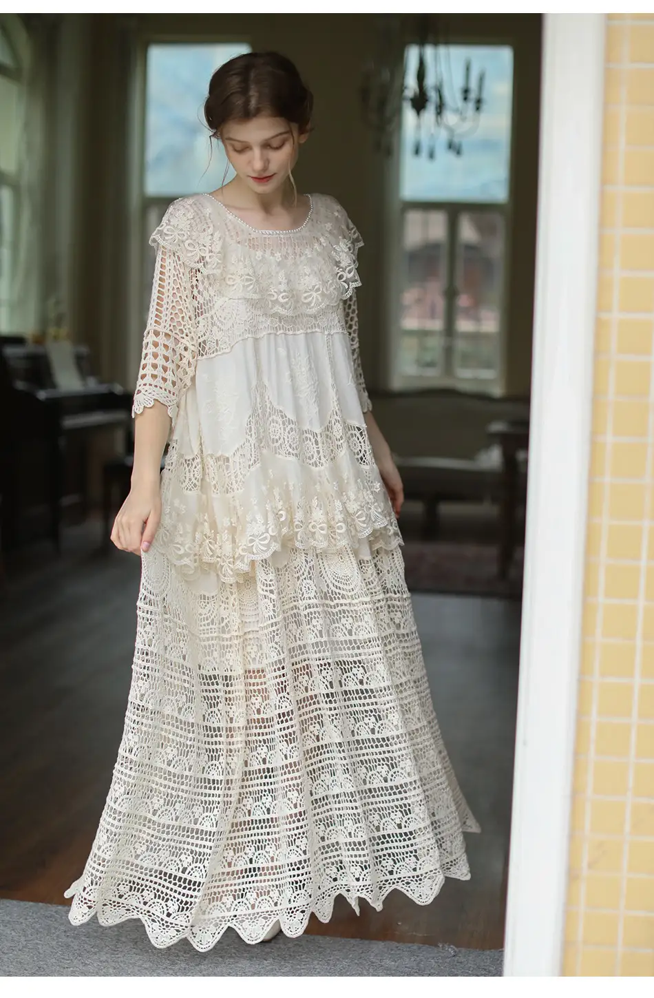 Water-Soluble Cotton Dress Style 1 - 1