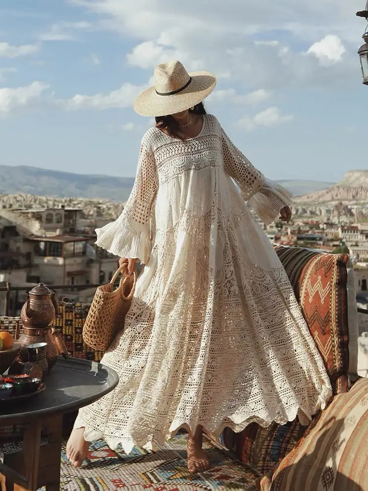 Water-Soluble Cotton Dress Style 2 - 1