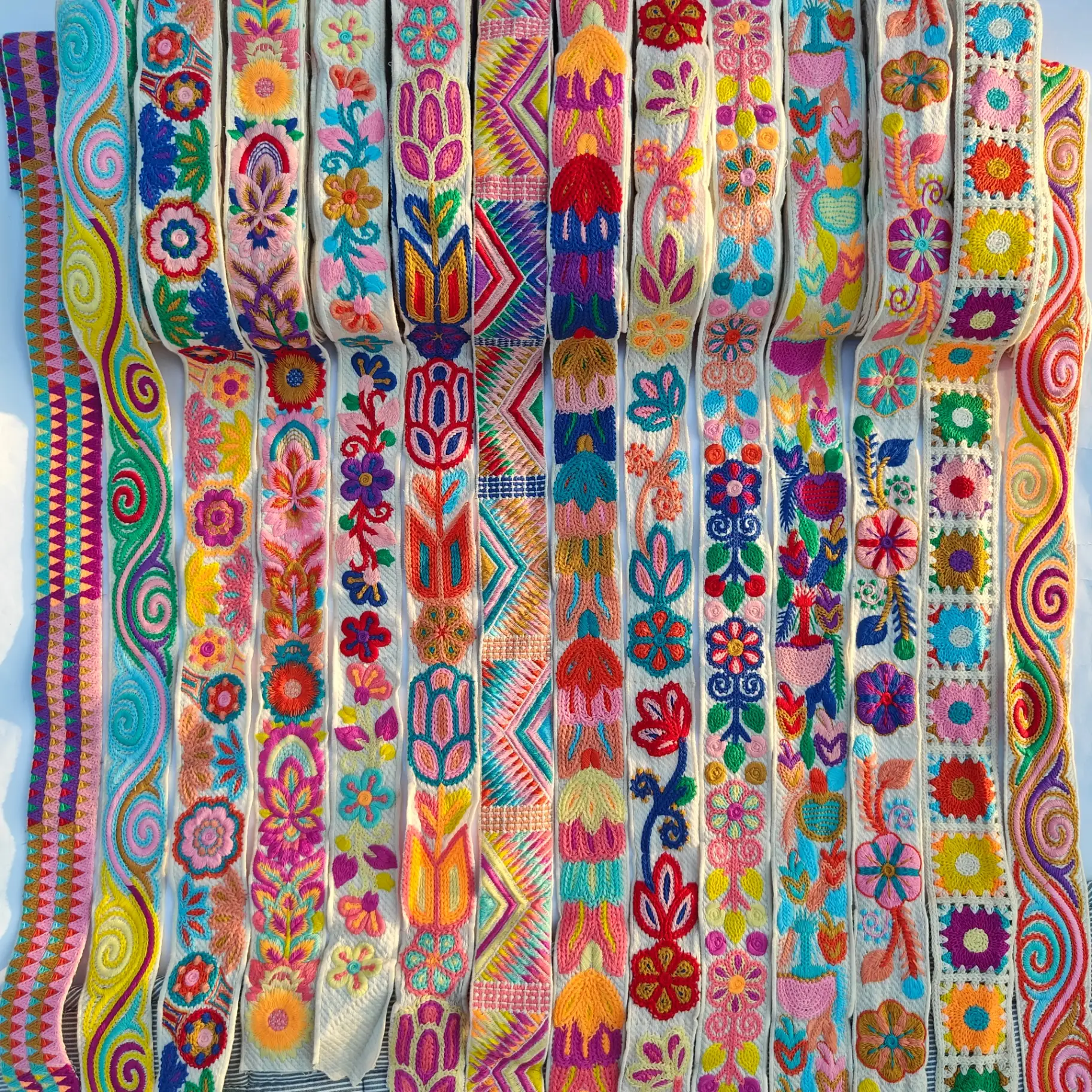 Boho Floral Lace - White