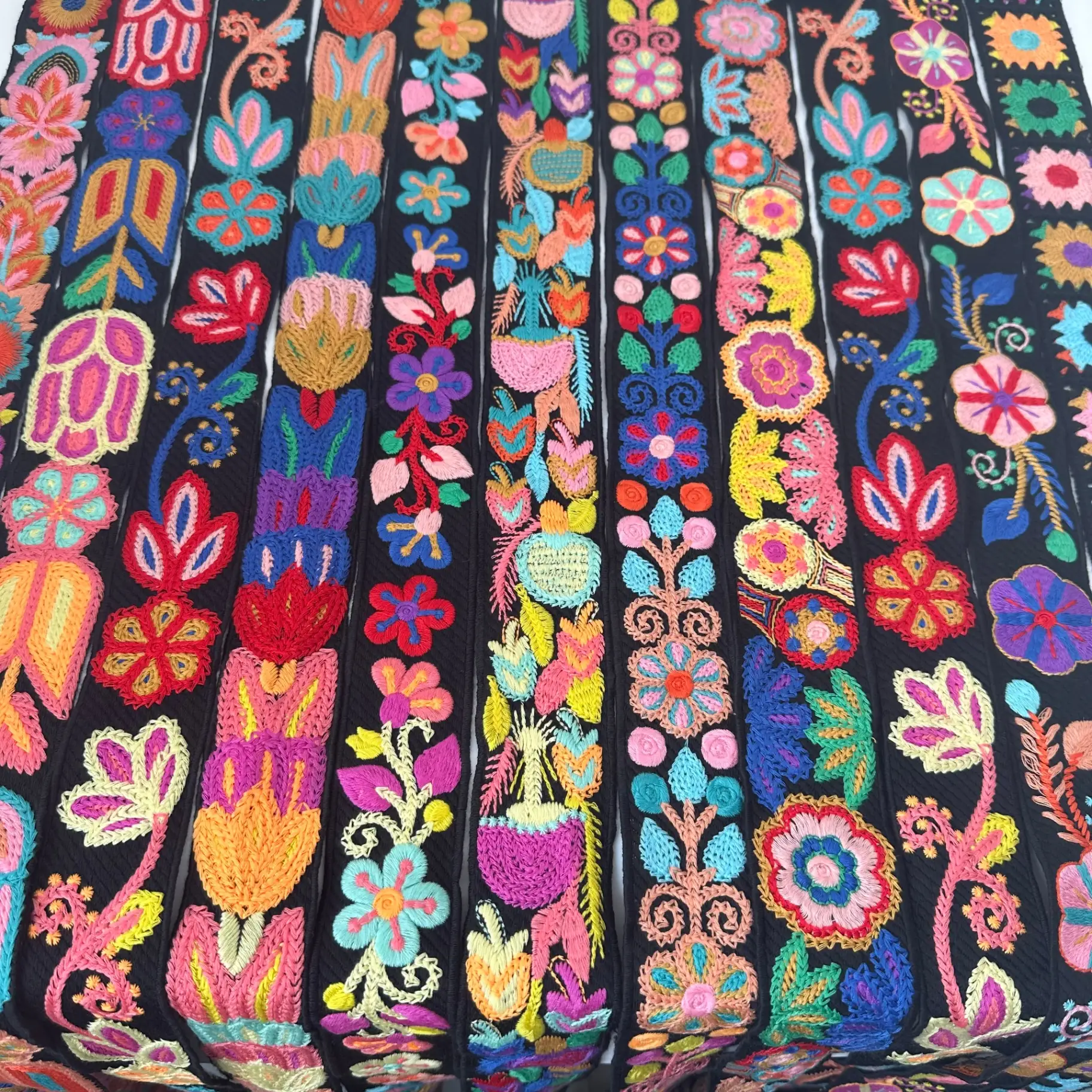 Boho Floral Lace - Black